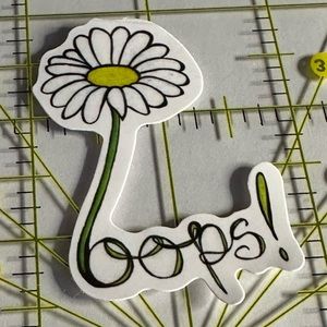 •Brand New• Flower Power Aesthetic Waterproof Sticker